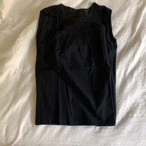 J Crew sleeveless blouse